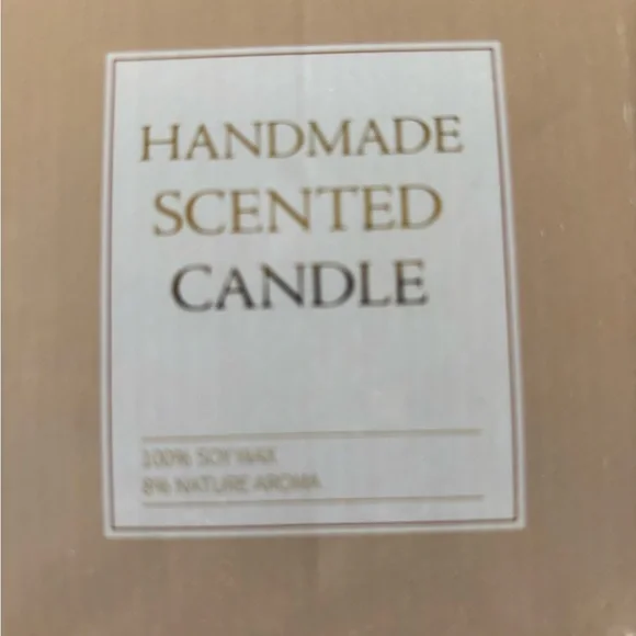 Handmade Soy Wax Candle With Whimsical Quote “ Moms Last Nerve” - Picture 2 of 2